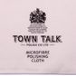 TOWN TALK - MICROFIBRE CLOTHS