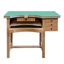 Workbench - MPF Green Top 3 Drawer