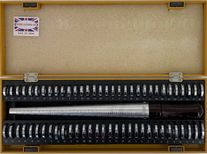 Wheatsheaf Ring Stick & 3mm Sizes A-Z in Box