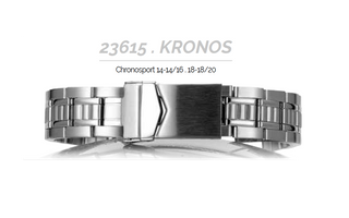 ROCHET Kronos Block Band 14mm S/Steel 14/16 End G