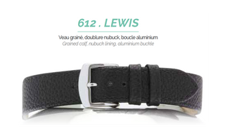 ROCHET Lewis 16mm Black Grained Calf C