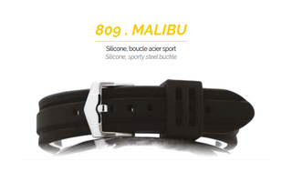 ROCHET Malibu 18mm Black Silicone D