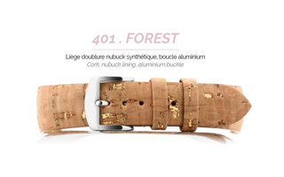 ROCHET Cork 16mm Forest Beige&Gold C