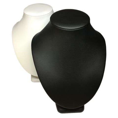 Display Bust 240H Black Leather Look