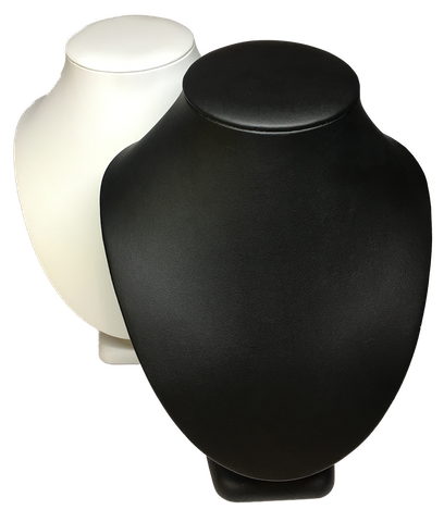 Display Bust 240H Black Leather Look