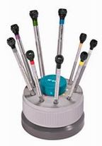 Bergeon Anti-Magnetic Screwdriver Set 9 + Stand