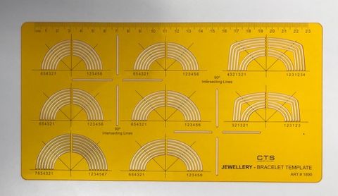 Bracelet Drawing Template