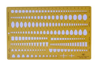 Combination Stone Shapes Drawing Template