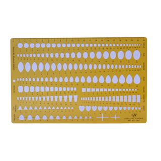 Combination Stone Shapes Drawing Template