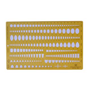 Combination Stone Shapes Drawing Template