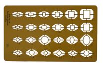 Top View Designs Drawing Template