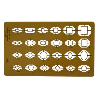 Top View Designs Drawing Template