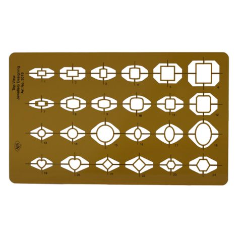 Top View Designs Drawing Template