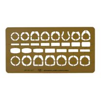 Ladies & Gents Rings Drawing Template