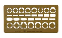 Ladies & Gents Rings Drawing Template