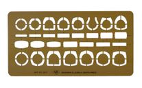 Ladies & Gents Rings Drawing Template