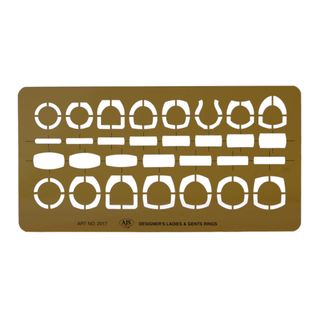 Ladies & Gents Rings Drawing Template