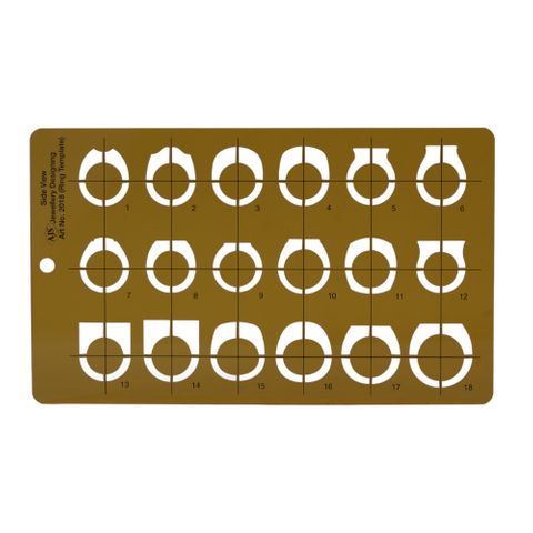 Side View Designs Drawing Template