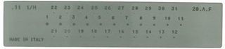 Italian Draw Plate 31 Round Holes 2mm - 5mm