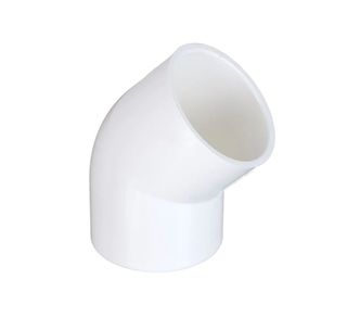 PVC Elbow 40mm 45 Deg