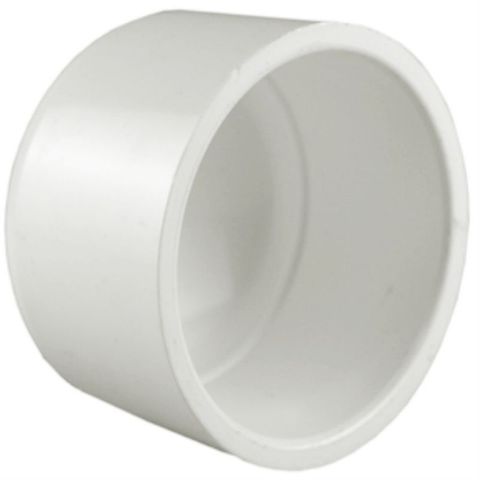 PVC End Cap 80mm External