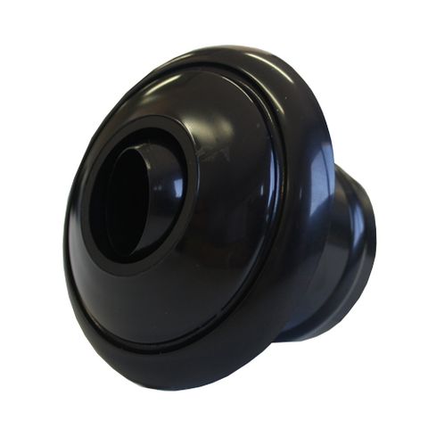 Pool Return 50mm Self Set Black