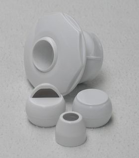 Uni-Return 40mm Self Set White