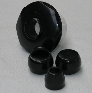 Uni-Return 40mm Self Set Black