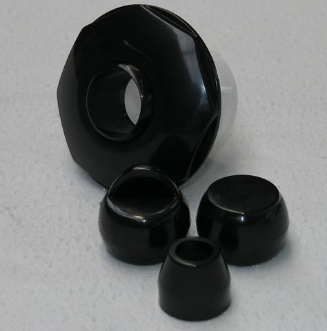 Uni-Return 40mm Self Set Black