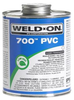 PVC Glue WeldOn 700 473ml