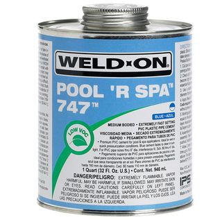 PVC Glue WeldOn Pool R Spa 473ml