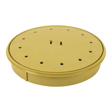 Poolrite Lid & Ring Round Beige