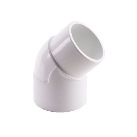 PVC Elbow Street 40mm 45 Deg