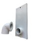 Spa Skimmer White 40mm c/w Elbow