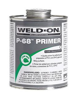 PVC Primer WeldOn P68 473ml - Clear