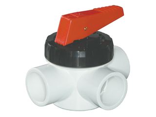 Valve 40mm 3 Way (Teflon Seal)