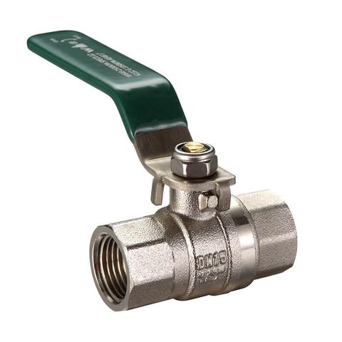 WATERMARKED BALL VALVES - LEVER HANDLE FI X FI