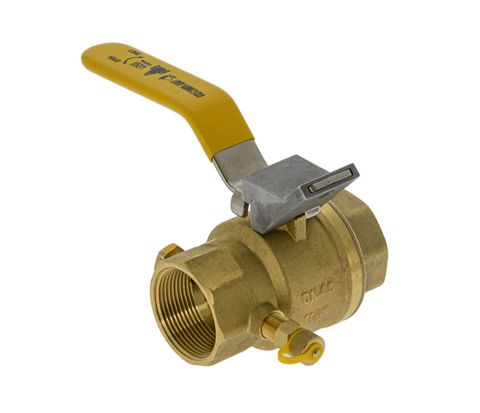 GAS APPROVED BALL VALVES - WITH TEST POINT