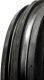 With 400-8 4PR 3-Rib Tyre