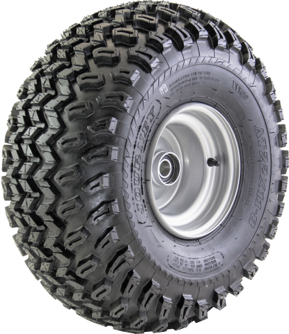 ASSEMBLY - 8"x7.00" Steel Rim, 22/11-8 4PR P334 Knobbly ATV Tyre, 25mm HS Brgs