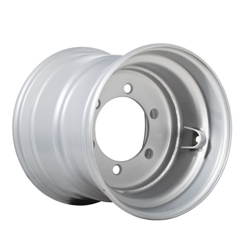 15.5"x13.00" Steel Implement Rim, 6/205mm PCD, 161mm centre bore, ET0 offset