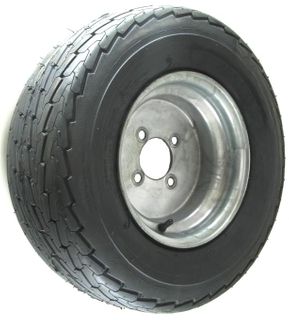 ASSEMBLY - 10"x6.00" Galv Rim, 4/4" PCD, 20.5/8-10 6PR KT705 HS Trailer Tyre