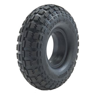 410/350-4 *Solid PU* Block Tyre - base width 58mm - fits rim 61700K,L,M,N)