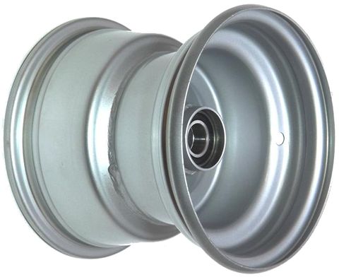 8"x7.00" Steel Rim, 52mm Bore, 85mm Hub Length, 52mm x 25mm High Speed Bearings