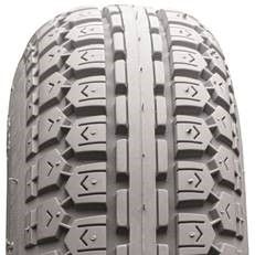 480/400-8 4PR TT Unilli UN7101 Block Grey Wheelchair / Mobility Tyre