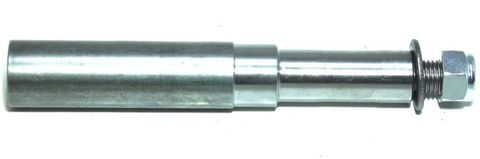 Stub Axle, 370kg, for 25mm High Speed Bearing Hubs and Wheels (32mm Shank)