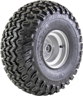 ASSEMBLY - 8"x7.00" Galv Rim, 22/11-8 4PR P334 Knobbly ATV Tyre, 25mm HS Brgs