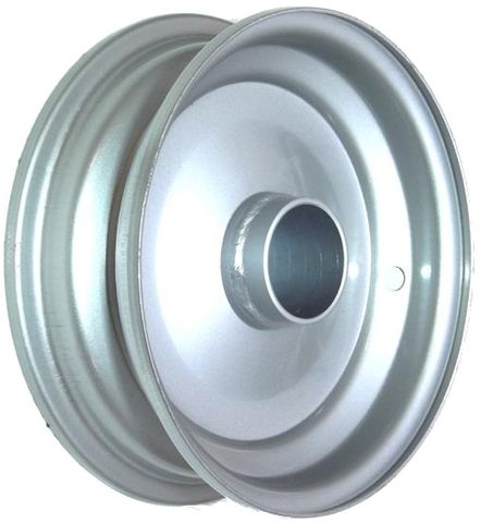 8"x2.50" Steel Rim, 52mm Bore, 85mm Hub Length, NO BRGS/BUSHES