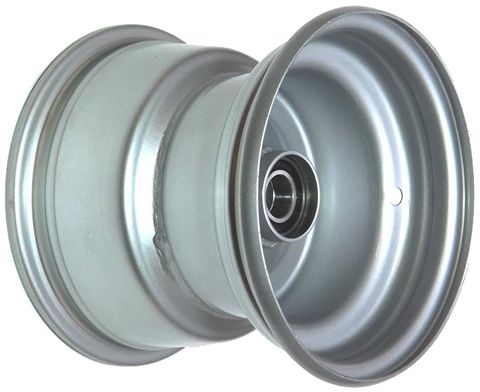 8"x7.00" Steel Rim, 52mm Bore, 85mm Hub Length, 52mm x 1" High Speed Bearings