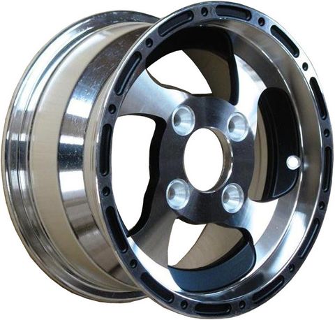 12"x6.00" Alloy Rim (Front), 4/110mm PCD, 70mm Bore, ET+50